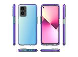 Custodia Primavera Realme 9I, Oppo A36 / A76 / A96 Custodia In Silicone Con Cornice Rosa Chiaro