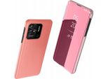 Custodia Clear View Xiaomi Redmi 10C Cover Con Flap Rosa