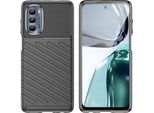 Custodia Thunder Per Motorola Moto G62 5G Custodia Blindata In Silicone Nero