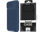 Nillkin Custodia S Testurizzata Per Iphone 14 Pro Custodia Blindata Con Copertura Della Fotocamera Blu