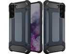 Custodia Hybrid Armor Per Samsung Galaxy S23 Coperta Ibrida Blindata Blu