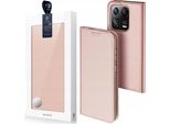 Dux Ducis Skin Pro Case Xiaomi 13 Pro Cover Con Card Wallet Flap Stand Rosa
