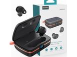 Cuffie Wireless Choetech Tws Impermeabili Con Pannello Solare E Powerbank Incorporato 2500Mah Nero (Bh-T05)