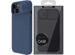 Nillkin Camshield Custodia Magnetica In Silicone Custodia Magnetica Magsafe Per Iphone 14 Plus Con Copertura Per Fotocamera Blu