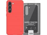Nillkin Super Frosted Shield Pro Case Samsung Galaxy S23+ Custodia Blindata + Supporto Per Telefono Rosso