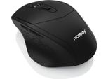 Niceboy Office M10 Mouse Ergonomico Senza Fili, Nero