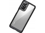 Custodia Esterna Xiaomi Poco X5 5G / Redmi Note 12 5G Cover Con Cornice Flessibile Nero