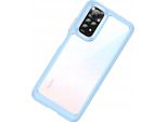 Custodia Esterna Xiaomi Poco X5 5G / Redmi Note 12 5G Cover Con Telaio Flessibile Blu