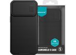Nillkin Camshield S Custodia Iphone 14 Pro Max Coperchio Blindato Per Fotocamera Nero