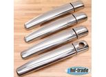 Copertura Per Maniglie Portiere Cromate In Acciaio Inox 4Lg Set Per Peugeot 307