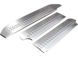 Acciaio Inox Battitacco V2A Opaco Per Mercedes W639 Vito Viano 3Tlg 2003-2014