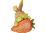 Coniglietto Decorativo Carota Figure Di Decorazione Pasquale Dipinte A Mano Set 6 Pezzi