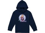 Frozen - Felpa Con Cappuccio "Stay Curious"" Per Bambini TV21581 (116) (Nero)"