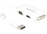 Delock 62655 Delock Adap.Dislpyp>Vga/Hdmi/Dvi Wh