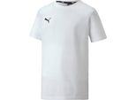 Puma Boys, Maglietta Teamgoal 23 Casuals Tee Jr, Bianco, 164