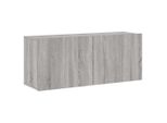 Vidaxl Mobile Tv A Parete Grigio Sonoma 100X30X41 Cm