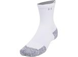 Under Armour Ua Ad Run Cushion 3Pk Crew - Bianco, GrößE:S
