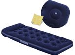 Materasso Gonfiabile 185X76X22 Cm Con Pompa A Pedale Integrata Bestway 67223