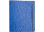 Pagna® 44100-02 Raccoglitore Ad Anelli In Cartoncino - A4, 2 Anelli, Ø 16 Mm, Elasticizzato, Blu
