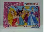 Cle Puzzle 104 Maxi Superkolor Princess 23714