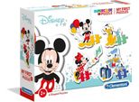 Clementoni - Disney Mickey Puzzle Dla NajmłOdszych 3-6-9-12 ElementóW