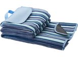 Coperta Da Picnic Bullet Riviera PF2049 (Taglia Unica) (Bianco/Blu)