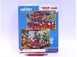 Puzzle Cle 2X60 Superkolor Mickey_Friend 21620