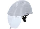 Ks Tools Elmetto Di Sicurezza Con Protezione Per Il Viso Bianco - 117.0118