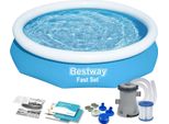 Bestway 57450 Piscina Per Bambini Da Giardino 244 X 61 Cm 9In1
