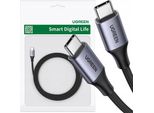 Cavo Ugreen Us535 Usb-C / Usb-C Pd 240W 5A 1M - Szary