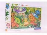 Cle Puzzle 24 Maxi Superkolor Dinoshapphappoasis 28524