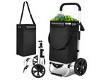 Carrello Spesa Tolletour Carrello Spesa Pieghevole Con Robusta Borsa Spesa Ausilio Per La Spesa 2In1 40L Fino A 40 Kg