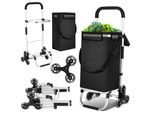Carrello Spesa Tolletour Carrello Spesa Pieghevole Carrello Portatile Leggero Con Funzione Di Montascale 40 L