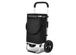 Tolletour Carrello Spesa 3In1 Con Ruote 40L Fino A 40 Kg Carrello Spesa Carrello Spesa Con Vano Refrigerante 2 Ruote