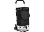 Carrello Spesa Jopassy Carrello Spesa Pieghevole Con Scomparto Refrigerato E 6 Grandi Ruote Funzione Arrampicatrice 40 L