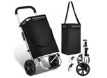 Aopunly Carrello Spesa 3In1 Con Ruote 40L Fino A 40 Kg Carrello Spesa Carrello Spesa Con Vano Refrigerante 2 Ruote