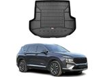 Omac Rivestimento Del Bagagliaio In Gomma Per Hyundai Santa Fe 2018-2025 5 Porte Tpe Nero