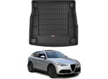 Omac Rivestimento Del Bagagliaio In Gomma Per Alfa Romeo Stelvio 2016-2025 Rivestimento Del Bagagliaio In Tpe