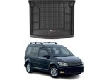Omac Rivestimento Del Bagagliaio In Gomma Per Vw Caddy 2015-2020 Rivestimento Del Bagagliaio In Tpe Nero