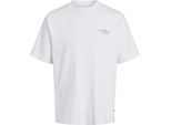 Jack And Jones - Maglietta "Chad Branding"" Da Uomo FS12149 (S) (Bianco)"
