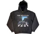 The Beatles - Felpa Con Cappuccio "Abbey Road"" Per Uomo/Donna Unisex, Pullover, Stone Wash RO14595 (L) (Antracite)"