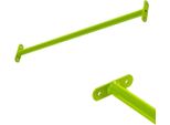 Barra Metallica Per Parco Giochi Da Giardino 125 Cm - Verde Chiaro, Barra Orizzontale, Barra Per Ginnastica, Barra Per Esercizi