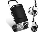 Carrello Spesa Tolletour 3In1, Con 2 Ruote E Scomparto Refrigerante, Pieghevole, Nero