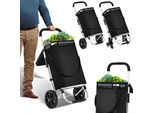 Carrello Tolletour, 2 Ruote, Con Scomparto Refrigerato, Shopper Pieghevole