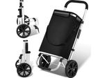 Carrello Spesa Bettizia 3In1, Con 2 Ruote E Scomparto Refrigerante, Pieghevole, Nero