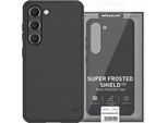 Wzmocnione Etui Nillkin Super Frosted Shield Pro Do Samsung Galaxy S23 Fe - Czarne