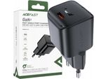 Acefast A73 Mini Pd 20W Gan Caricabatterie Usb-C - Nero