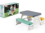 Dolu 2618 Picknicktafel Voor 4 Kinderen Binnen/Buiten Grijs/Geel/Blauw/Wit