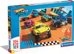 Puzzle Cle 104 Maxi Superkolor Hot Wheels 25762