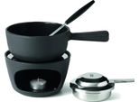 Set Per Fonduta Al Cioccolato E Formaggio 1 Forchetta Nera / Acciaio Inossidabile Stockli 8569.80